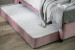 Alexa Dual Function Bed - Double - Velvet Pink Double Beds - 7