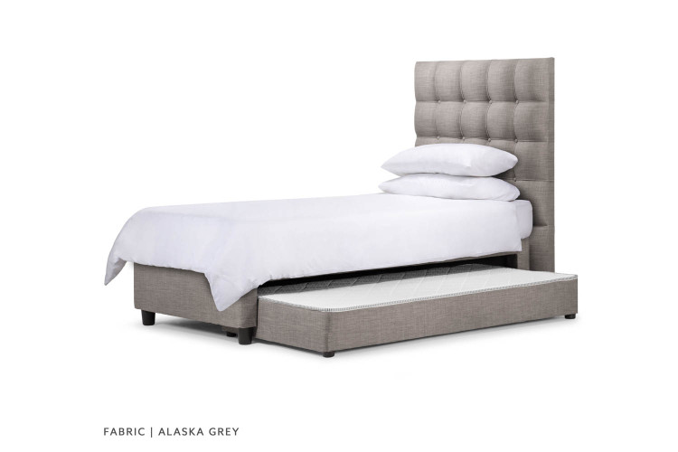 Alexa - Single Dual Function Bed - Alaska Grey Kids Beds - 1