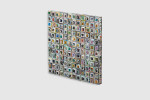 Colour Squares - 3D Paper Art -