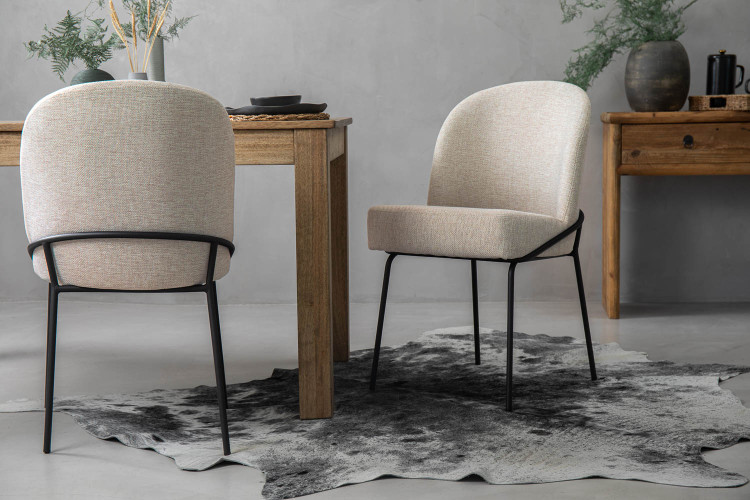 Curva Dining Chair - Smoke Dining Chairs - 2