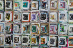 FUR-16250-C-140 - Colour Squares - 3D Paper Art -