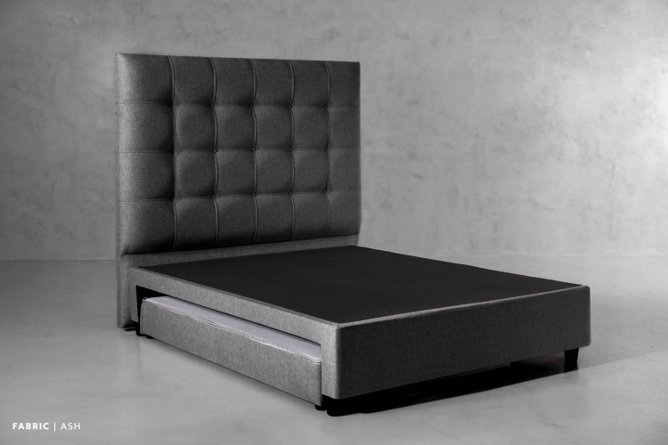 Alexa Dual Function Bed - Queen - Ash Queen Size Beds - 1