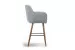 Riley Bar Chair - Light Grey Bar & Counter Chairs - 5