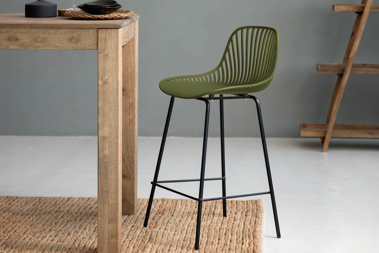 Yara Counter Bar Chair Cielo