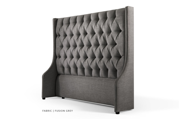 Madison - King - Headboard - Fusion Grey King Headboards - 1