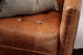 Edison Leather Armchair - Vintage Tan Armchairs - 8