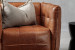 Edison Leather Armchair - Vintage Tan Armchairs - 11