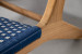 Kuta Chair - Navy & White Lounge Chairs - 7