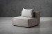 Montclair Modular - L-Shape Couch - Flint Fabric Modular Couches - 8