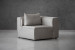 Montclair Modular - L-Shape Couch - Flint Fabric Modular Couches - 6