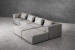 Montclair Grand Modular Couch - Flint Fabric Modular Couches - 4