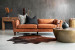 Granger 3-Seater Leather Couch - Vintage Tan Leather Couches - 1