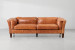 Granger 3-Seater Leather Couch - Vintage Tan Leather Couches - 2