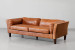 Granger 3-Seater Leather Couch - Vintage Tan Leather Couches - 7