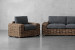 Panama Patio Lounge Set - Slate Patio and Outdoor Lounge Furniture - 5