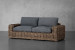 Panama Patio Lounge Set - Slate Patio and Outdoor Lounge Furniture - 3