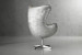 Hawker Leather Egg  Chair - Spitfire Edition - Smoke Lounge Chairs - 6