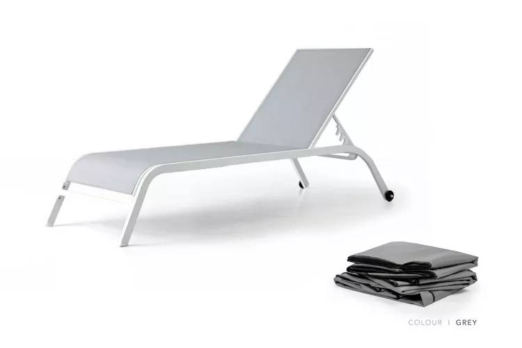 Protective Cover - Zaiden Pool Lounger - Grey Protective Covers - 1