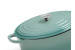 Nouvelle Cast Iron Oval Casserole-35cm-Misty Teal Cookware - 4