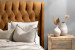 Aubrien Headboard - Double - Aged Mustard Double Headboards - 1
