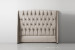 Aubrien Headboard - Queen - Velvet Stone Queen Headboards - 1