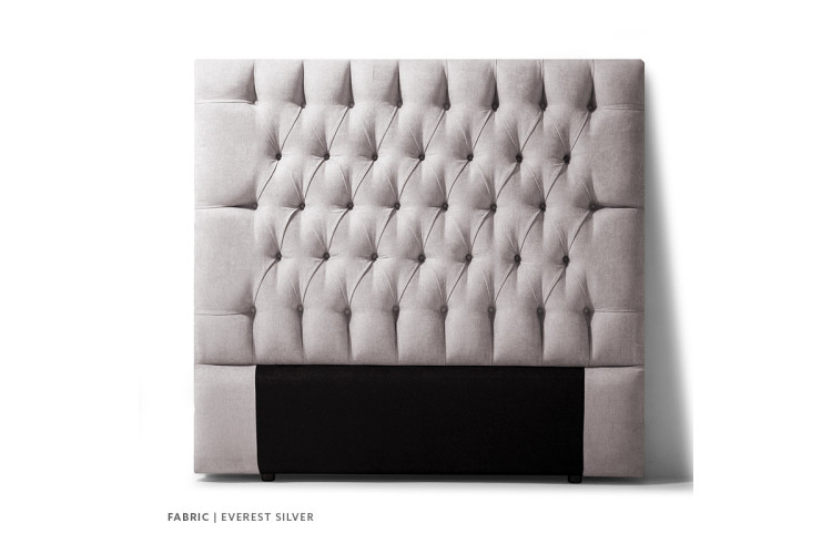 Catherine Headboard - Double - Everest Silver Double Headboards - 1