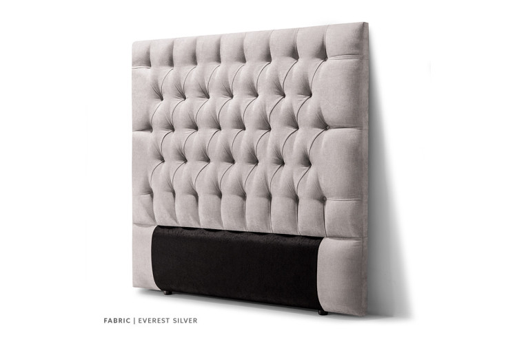 Catherine Headboard - Double - Everest Silver Double Headboards - 1