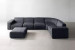 Jagger Modular - Grand Corner Couch with Ottoman - Night Sky Fabric Modular Couches - 2