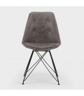 Enzo Dining Chair - Vintage Grey -