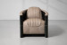 Spitfire Leather Chair - Nighthawk Smoke Armchairs - 4