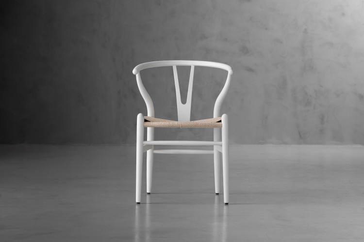 Sofia Dining Chair - White & Natural Sofia Dining Chair Collection - 1