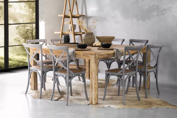 Clayden La Rochelle  8-Seater Square Dining Set 1.6m 8 Seater Dining Sets - 26