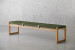 Kingston Bench - Military Green Benches - 3