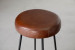 Gibs Leather Tall Bar Chair - Mocha Bar & Counter Chairs - 8