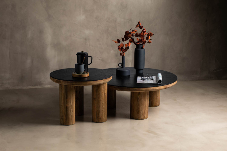 Artemis Nesting Coffee Table Set Coffee and Side Tables - 2