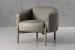 Prague Leather Armchair - Graphite Armchairs - 1