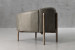Prague Leather Armchair - Graphite Armchairs - 6