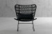Caspian Chair - Black Patio Occasional Chairs - 3