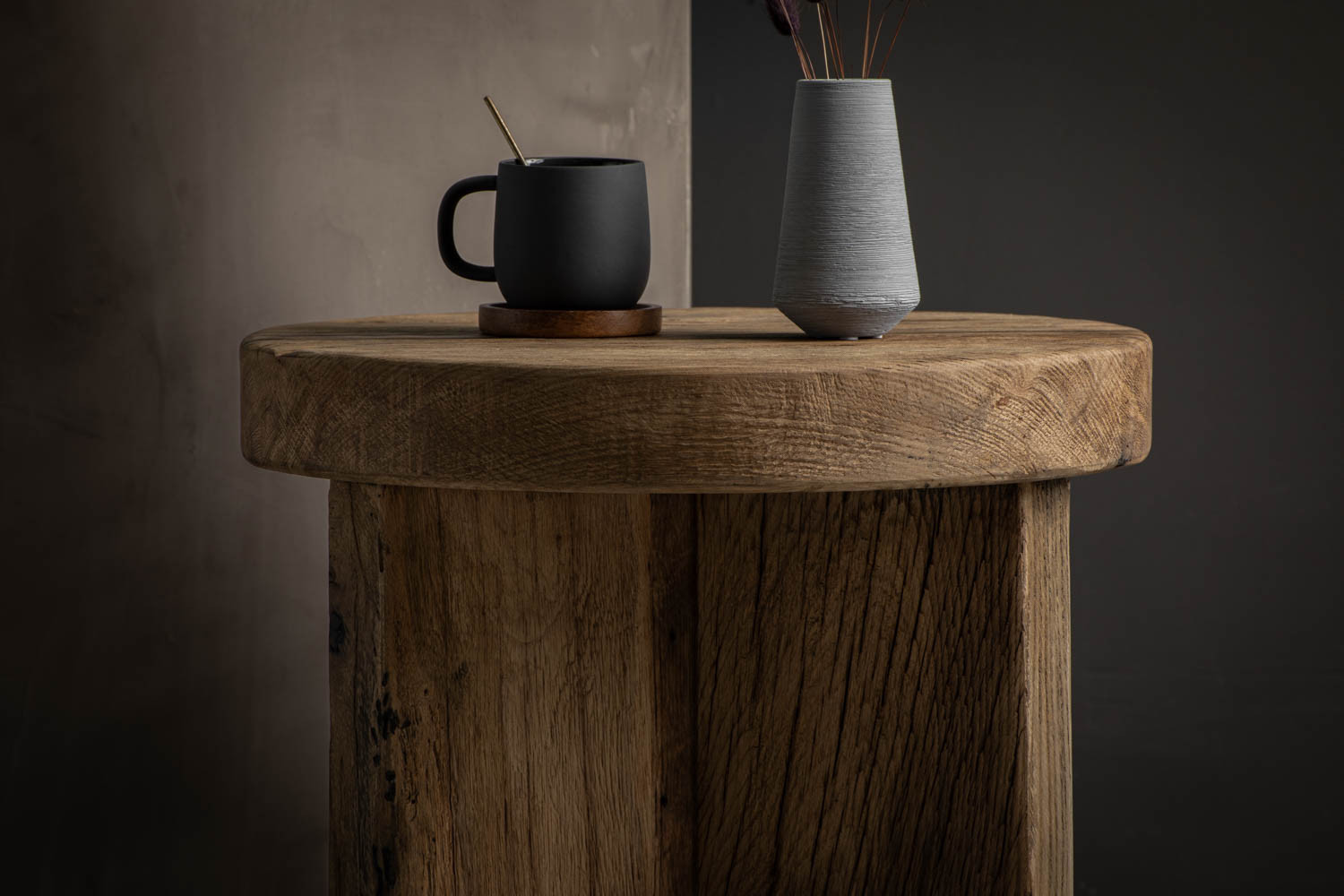 Sonora Round Side Table Cielo