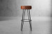 Willis Leather Tall Bar Chair - Mocha Bar & Counter Chairs - 1