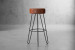 Willis Leather Tall Bar Chair - Mocha Bar & Counter Chairs - 3