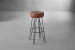 Willis Leather Tall Bar Chair - Mocha Bar & Counter Chairs - 2