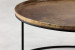 Kora Large Coffee Table - Antique Brass & Black Coffee Tables - 6