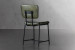 Norris Leather Dining Chair - Vintage Green Dining Chairs - 4