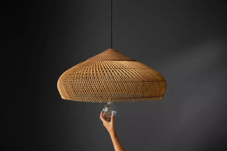 Sharmin Pendant - Natural Lamps and Pendants - 5