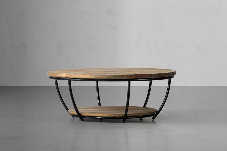 Emmett Round Coffee Table Coffee Tables - 1