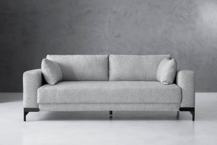 Houston 3-Seater Couch - Dove Grey 3 - Seater Couches - 1