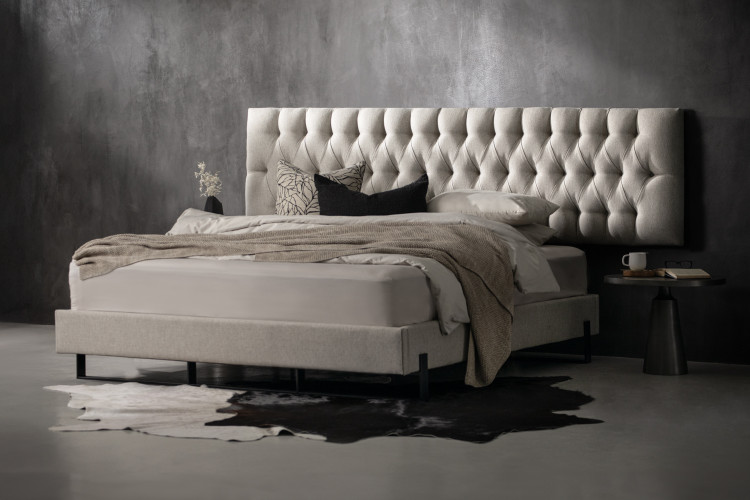 Catherine Grand Cazana Bed - King XL - Smoke King Extra Length Beds - 1