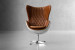 Hawker Leather Egg  Chair - Spitfire Edition Chairs - 3