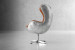 Hawker Leather Egg  Chair - Spitfire Edition Chairs - 4